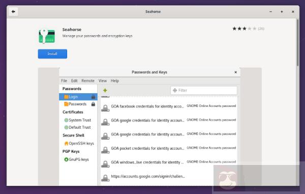 在 Linux 中用 Seahorse 管理你的密码和加密密钥