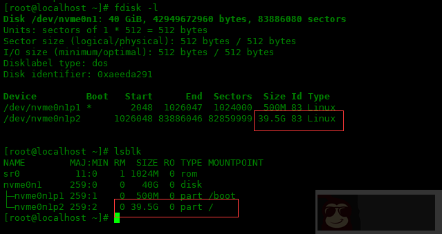 如何在 Linux 中扩展 XFS 根分区