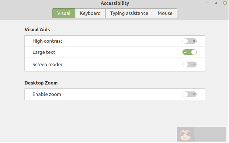 Linux 的无障碍设置如何操作？