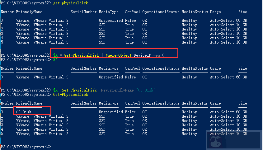 如何使用 PowerShell 获取物理磁盘的信息