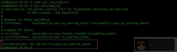 Ubuntu 20.04 中配置 NFS 服务
