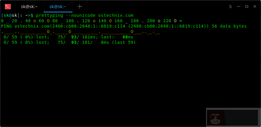 分享一个让 Ping 的输出更简单易读方法