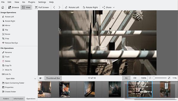 如何在 Linux KDE 桌面上使用照片编辑器 Gwenview？