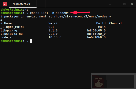 使用 Conda 创建 NodeJS 虚拟环境 使用 Conda 创建 NodeJS 虚拟环境