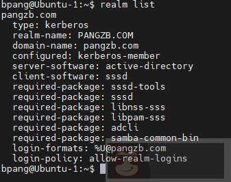 Ubuntu 20.04 使用 realmd 加入 AD 域