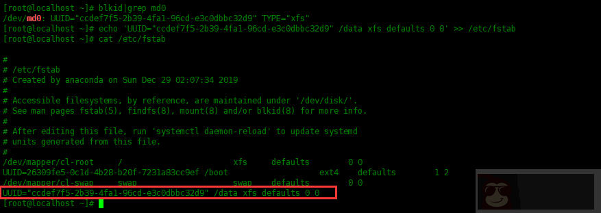 Centos8 中配置 RAID1 磁盘阵列