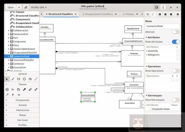 用于 UML、SysML 等的 Gaphor 使用技巧 用于 UML、SysML 等的 Gaphor 使用技巧