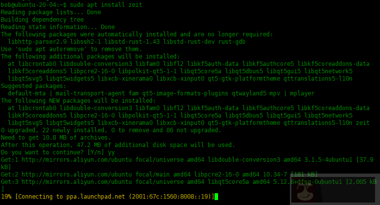 Zeit – Linux 图形化中定时任务的工具
