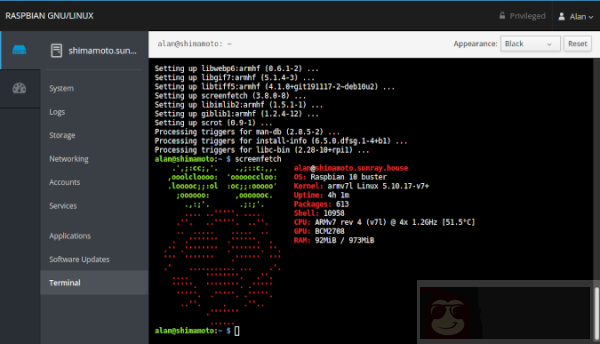 如何使用 Cockpit 管理你的树莓派