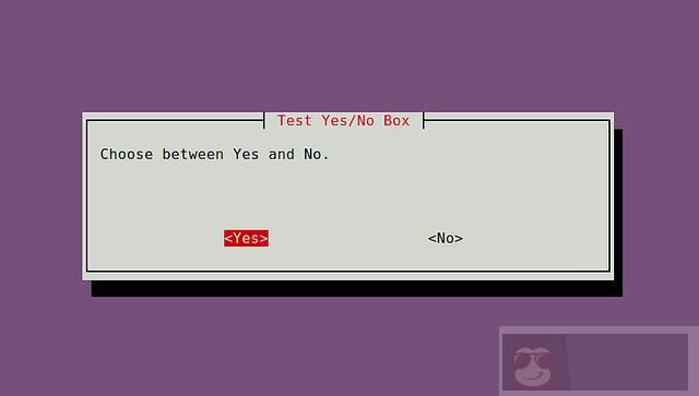创建交互式 shell 脚本对话框