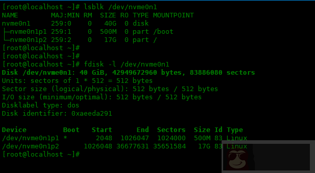 如何在 Linux 中扩展 XFS 根分区