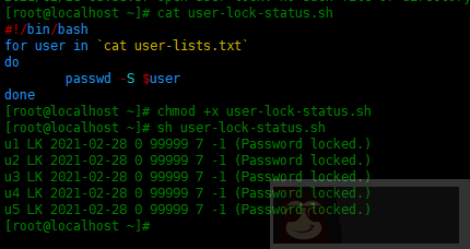 如何在 Linux 中锁定和解锁多个用户 如何在 Linux 中锁定和解锁多个用户
