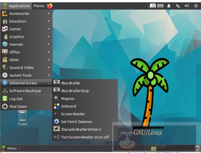 Linux 的无障碍设置如何操作？