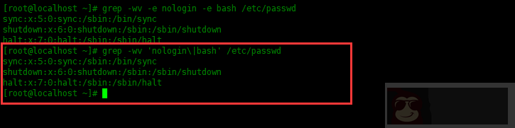 如何使用 grep 命令的排除功能