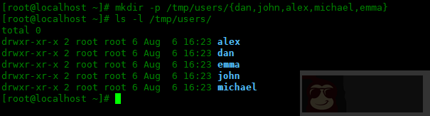 如何在 bash 中使用 {} 范围表达式