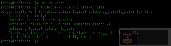 在 LVM 中恢复已删除的逻辑卷