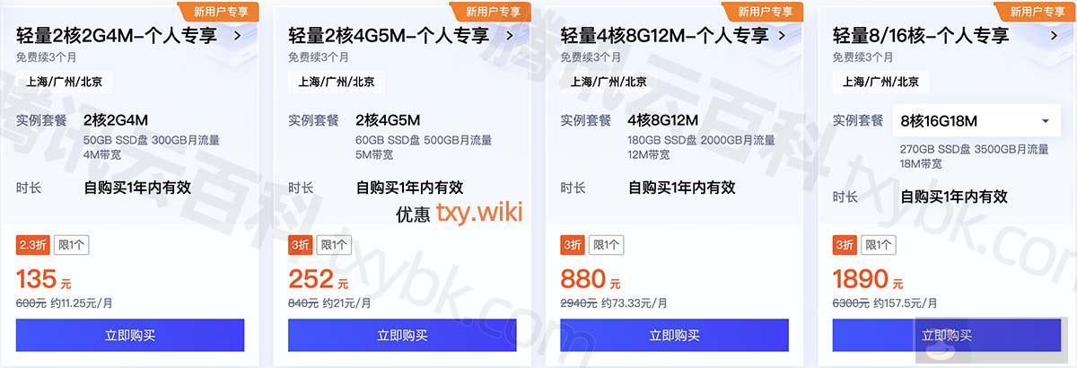 刚刚：2024 年腾讯云 618 活动云服务器价格表曝光！领 8888 元代金券