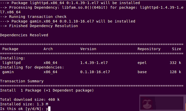 在 Linux 中安装 Lighttpd Web 服务器 在 Linux 中安装 Lighttpd Web 服务器