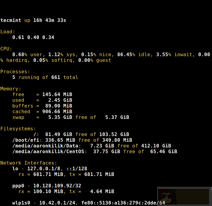 rtop 通过 SSH 监控远程主机 rtop 通过 SSH 监控远程主机