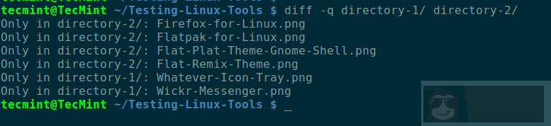 怎么使用 Diff 和 Meld 工具发现两个目录间的不同之处
