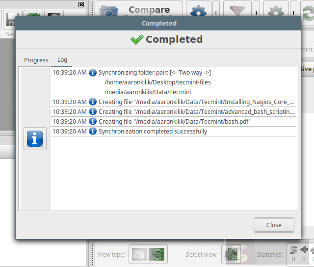 用 FreeFileSync 在 Ubuntu 中对比及同步文件 用 FreeFileSync 在 Ubuntu 中对比及同步文件