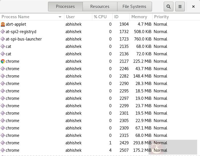 在 Linux 下使用任务管理器 在 Linux 下使用任务管理器