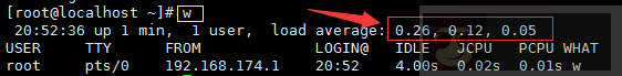 使用 w 查看系统负载详解 使用 w 查看系统负载详解