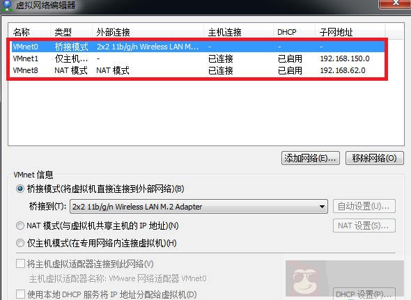 Vmware 三大网络之桥接 Vmware 三大网络之桥接