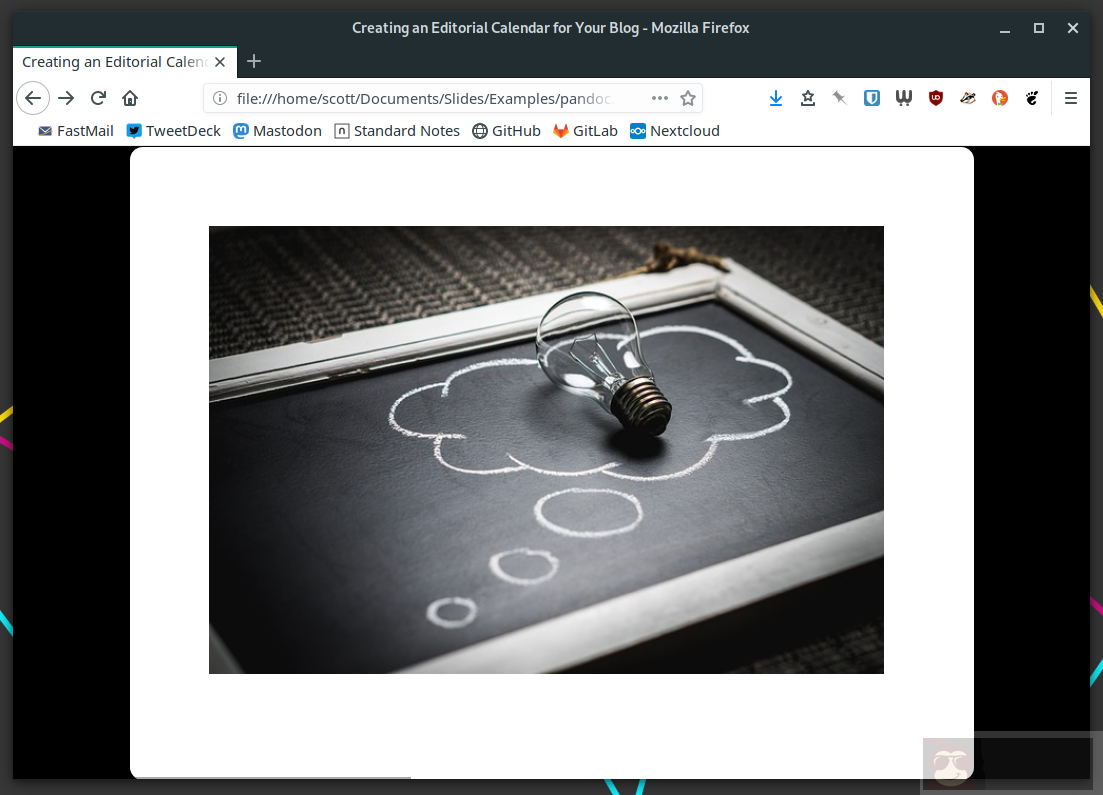基于 Markdown 的幻灯片生成器 基于 Markdown 的幻灯片生成器
