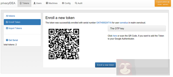 大神教你:ownCloud 的双因素身份验证教程 大神教你:ownCloud 的双因素身份验证教程