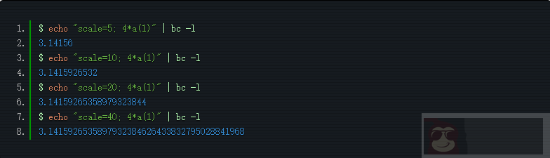 Linux 命令行下的数学运算 Linux 命令行下的数学运算