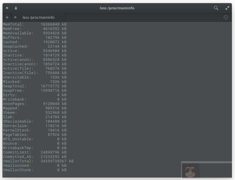 Linux 中检查内存的 5 中方法 Linux 中检查内存的 5 中方法
