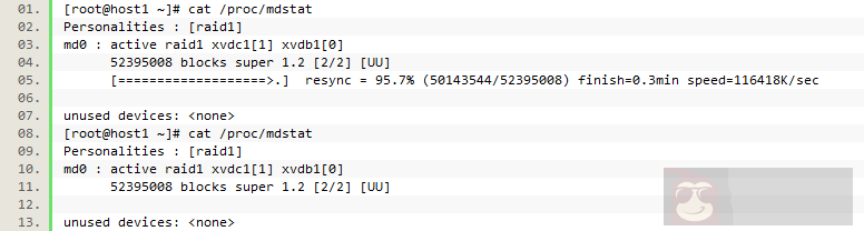 Linux 系统中软 raid 实现方案 Linux 系统中软 raid 实现方案